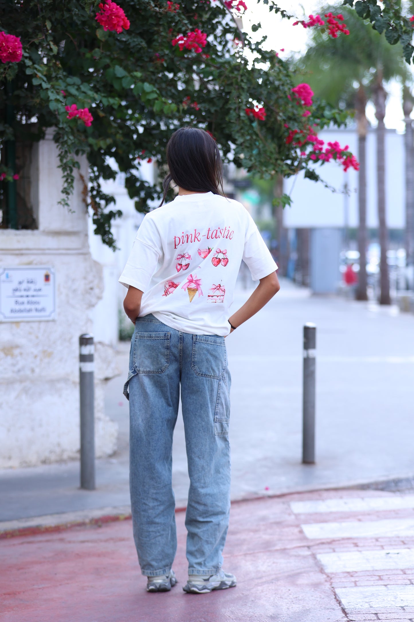 OVERSIZE T-SHIRT PINK-TASTIC WOMEN