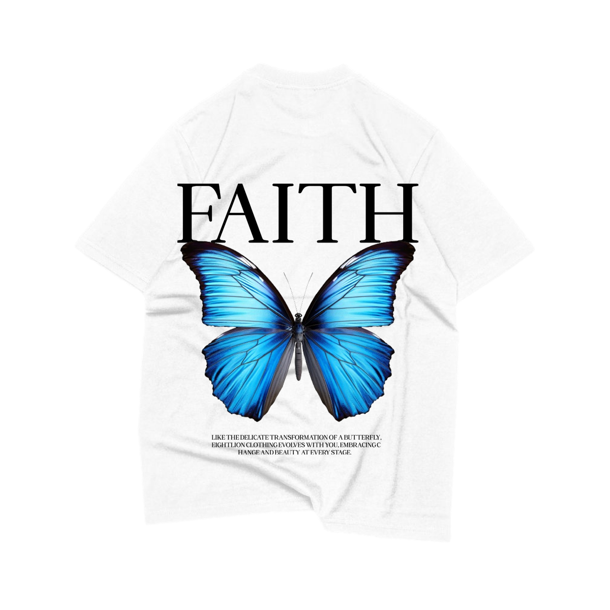 OVERSIZE T-SHIRT BUTTERFLY FAITH