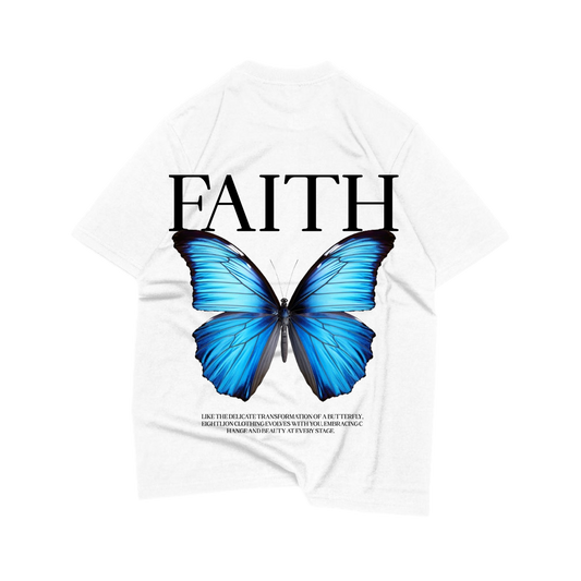 OVERSIZE T-SHIRT BUTTERFLY FAITH