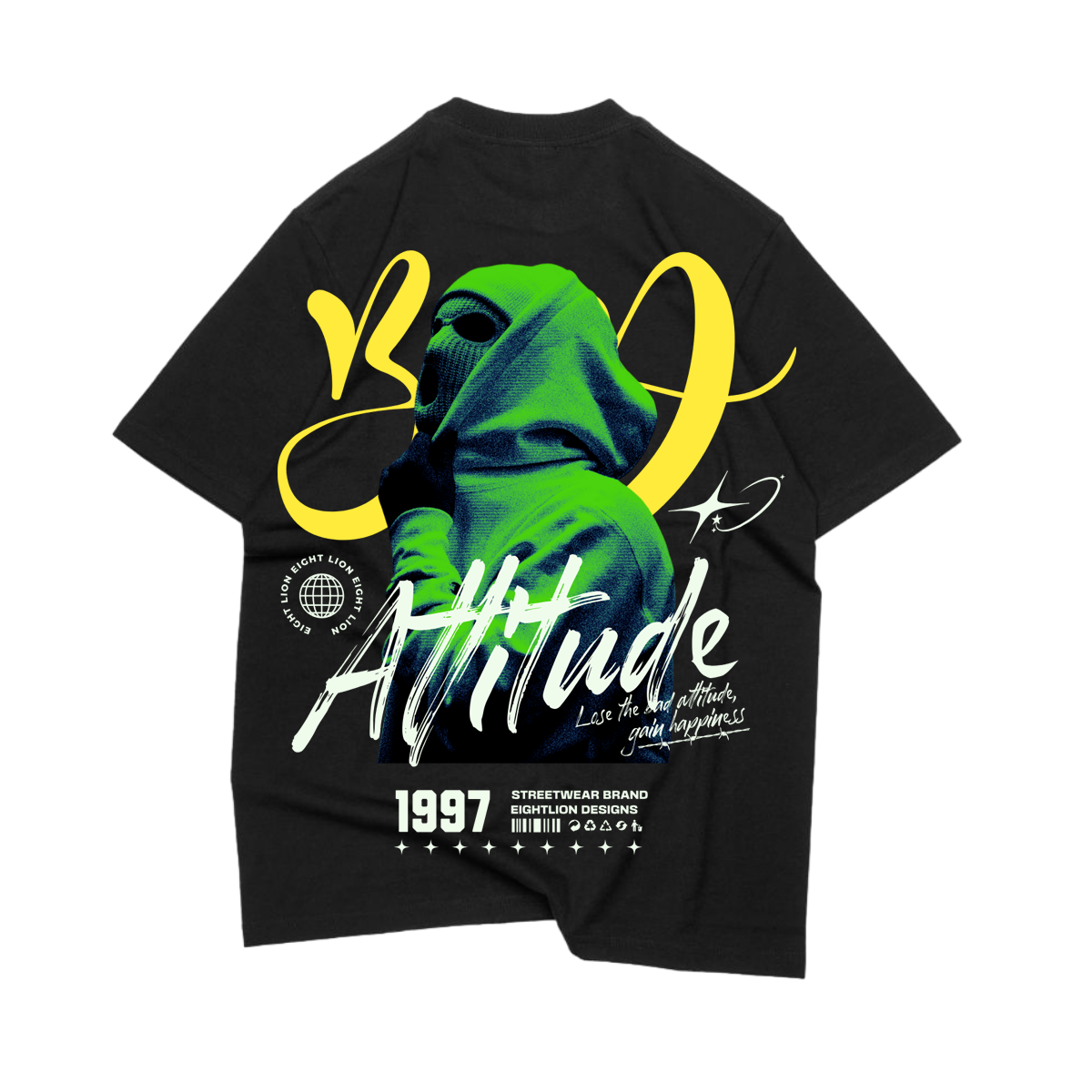 OVERSIZE T-SHIRT BAD ATTITUDE