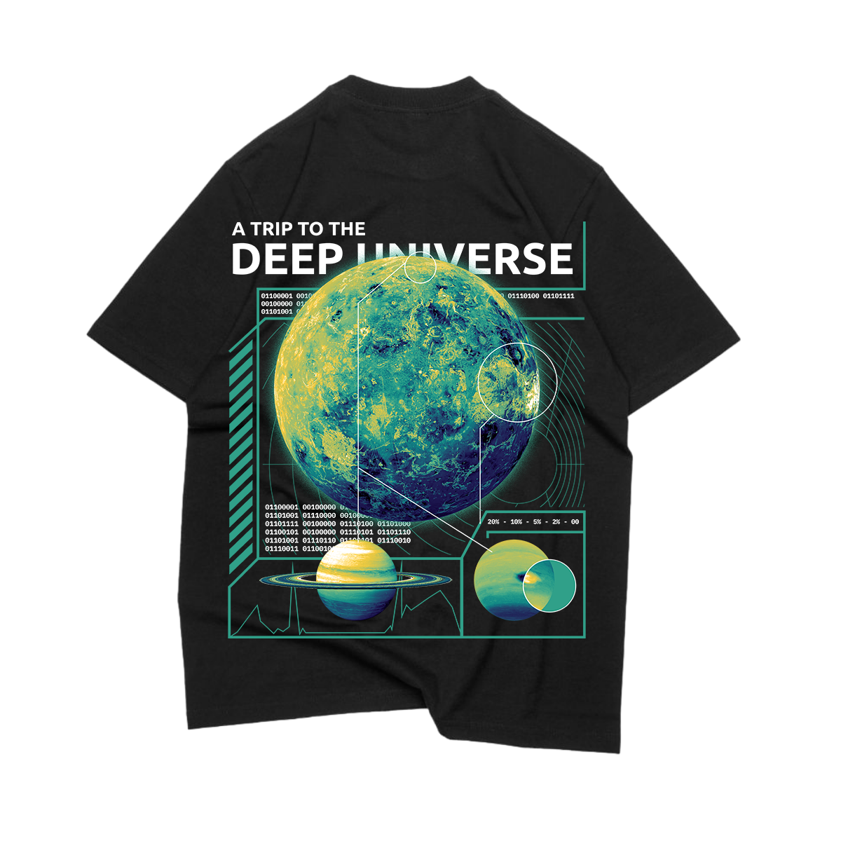 OVERSIZE T-SHIRT DEEP UNIVERSE