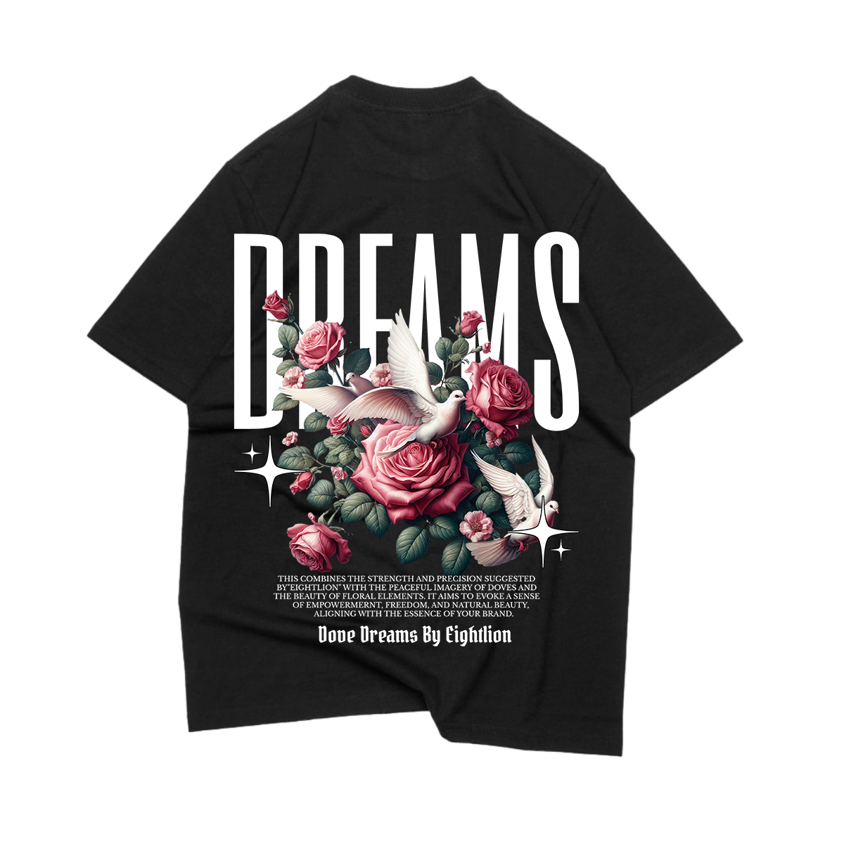 OVERSIZE T-SHIRT DREAMS DOVE UNISEX