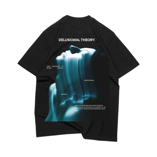 OVERSIZE T-SHIRT DELUSIONAL THEORY BACK