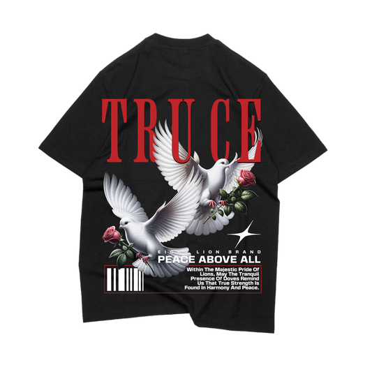 OVERSIZE T-SHIRT DOVE GRAPHIC