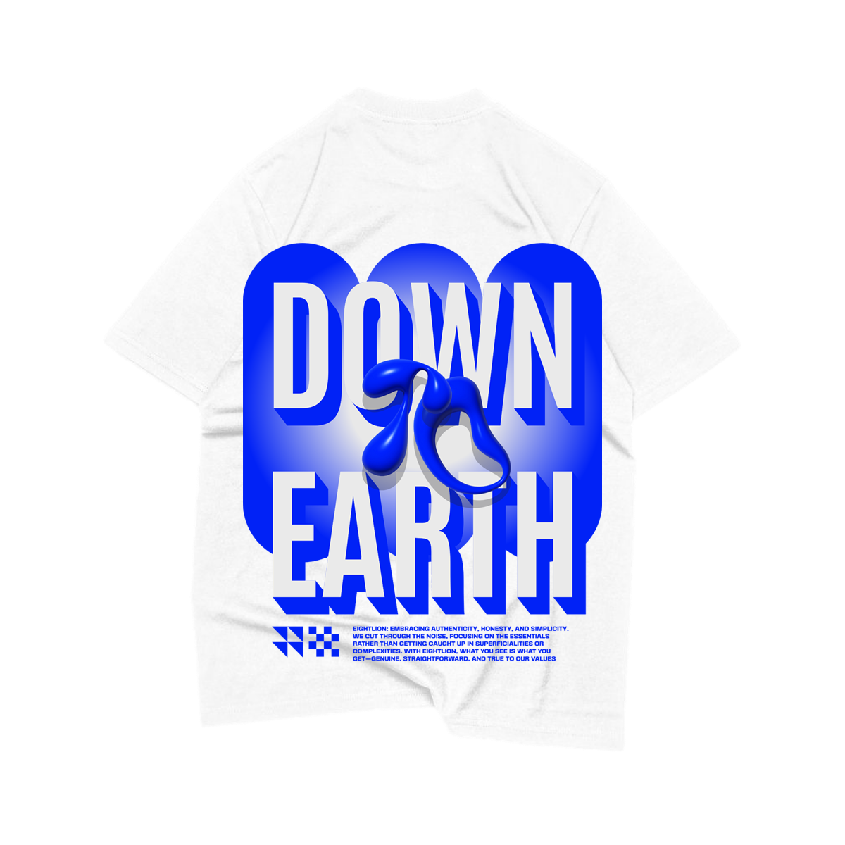 OVERSIZE T-SHIRT DOWN TO EARTH