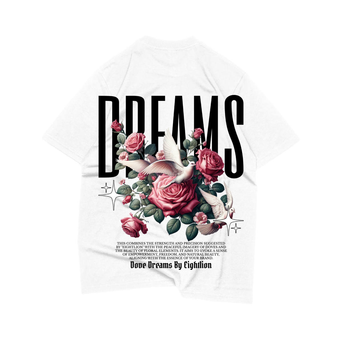 OVERSIZE T-SHIRT DREAMS DOVE UNISEX