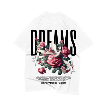 OVERSIZE T-SHIRT DREAMS DOVE UNISEX