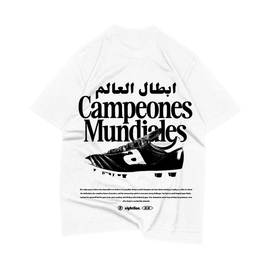 OVERSIZE T-SHIRT CAMPEONES MUNDIALES ابطال العالم