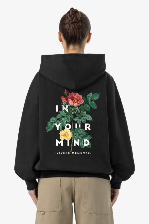 IN YOUR MIND HOODIE BLACK