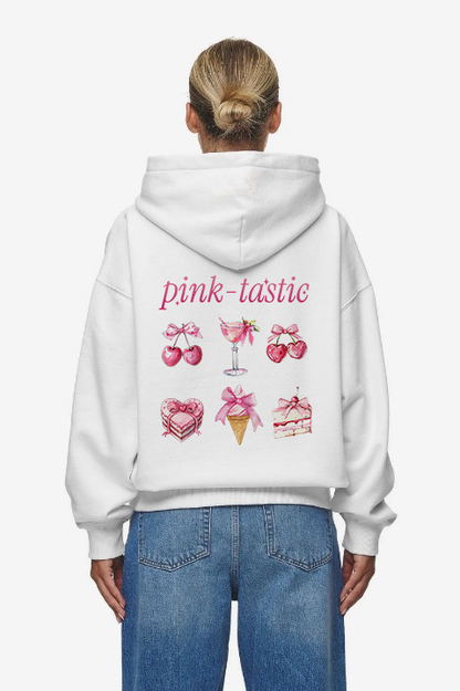 PINK-TASTIC HOODIE WHITE